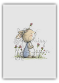 Blueberry Bunnies- Large bunny looking at the sky