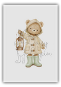 Comfy Bears- Bear standing with lamp