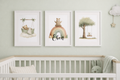 Name Card- Nursery Bears- Set of 3 Bears