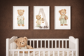Name Card- Comfy Bears- Set of bears for boys
