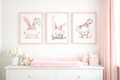 Name Card- Bunny faces- Personalized name cards