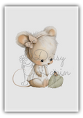 Mulberry Mouses- Mouse with a little ladybug