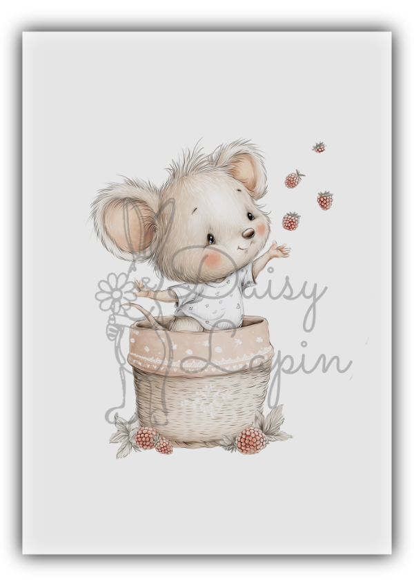Mulberry Mouses- Mouse with Mulberries