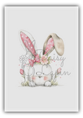 Bunny Faces- Bunny with dotted ears