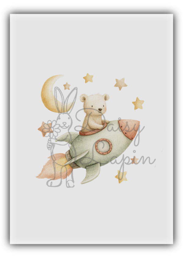 Nursery Bears- Bear in in spacecraft