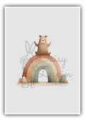 Nursery Bears- Bear on a Rainbow