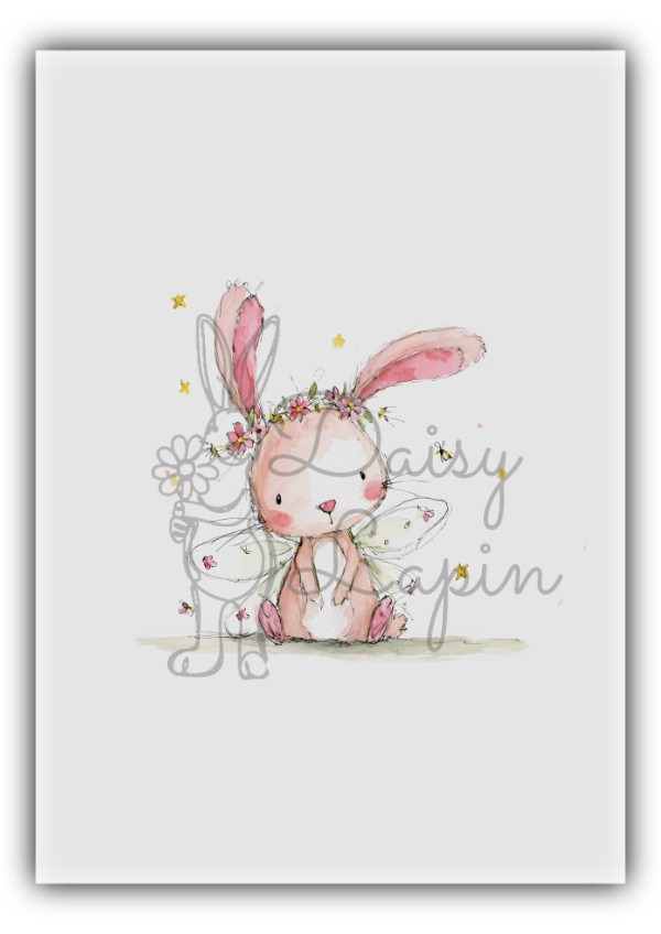 Blush Bunnies- Bunny facing forward